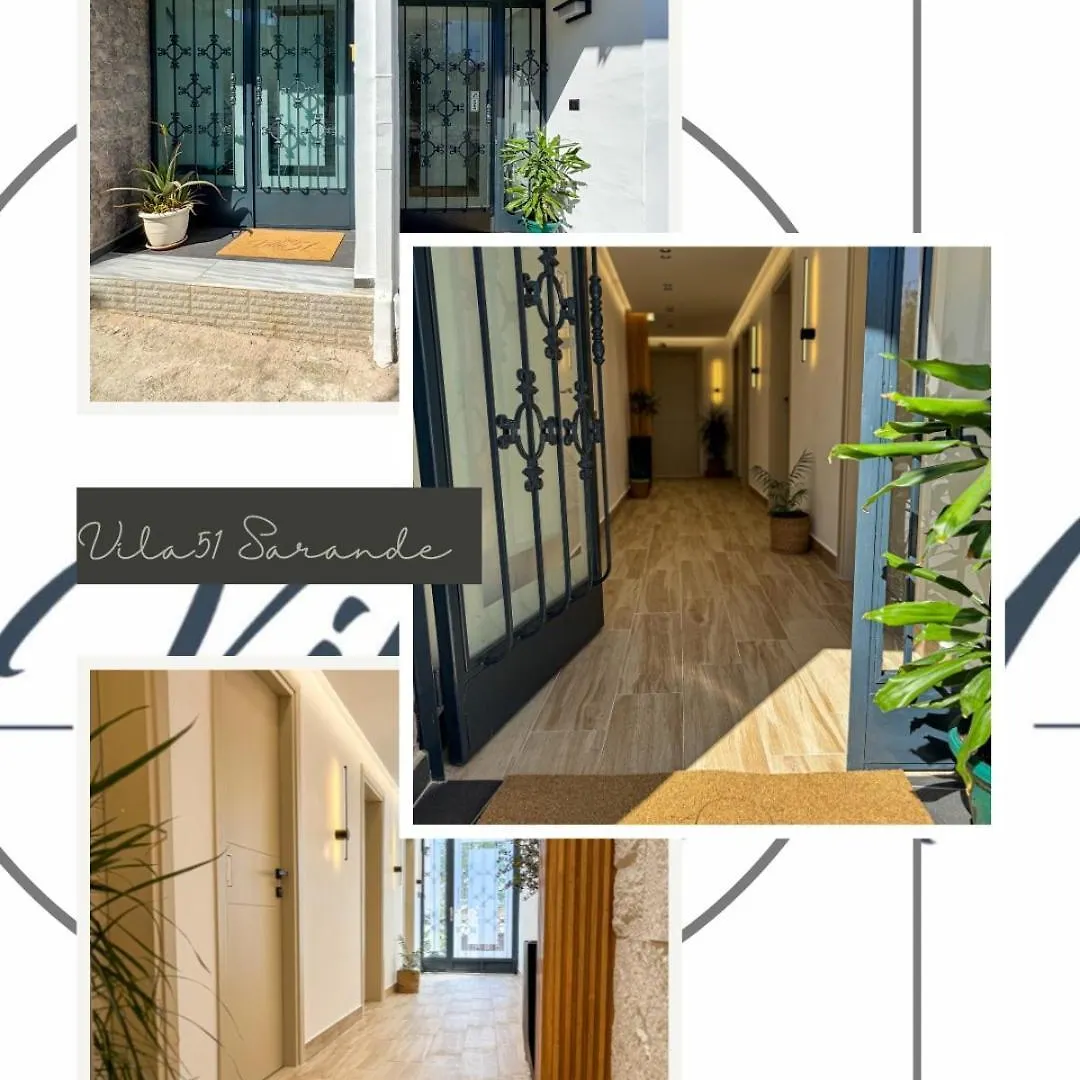 Vila51 Tropical Deluxe Apartment Sarandë Albânia